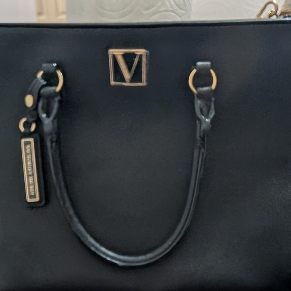 Black Leather Handbag